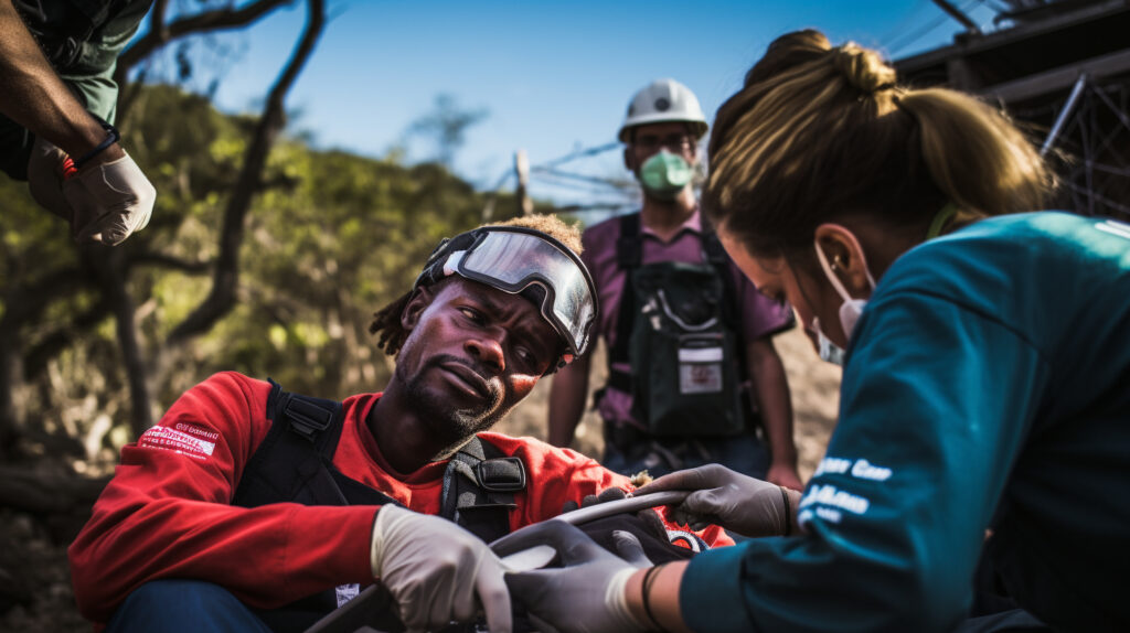 EMT Group Volunteering Abroad